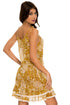 Luli Fama Sweet Scape Ruffle dress